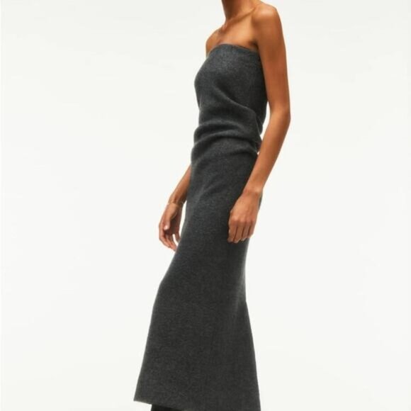 ZARA WOOL DRESS LIMITED EDITION GRAY - Picture 4 of 9